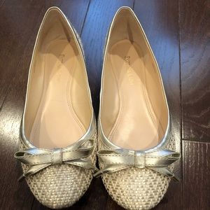 Enzo Angiolini Gold Flats